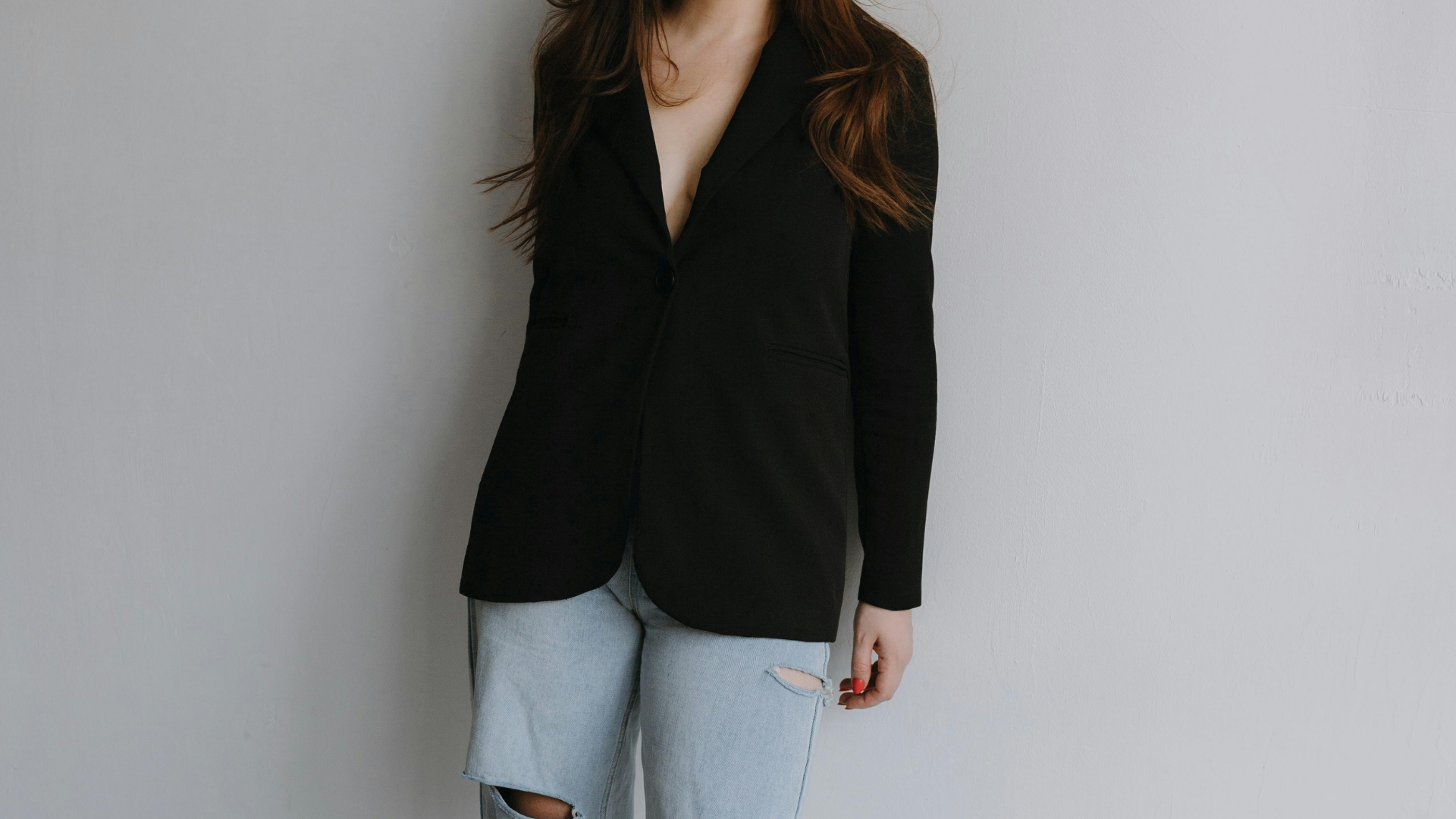 ジーンズとジャケットの組み合わせ